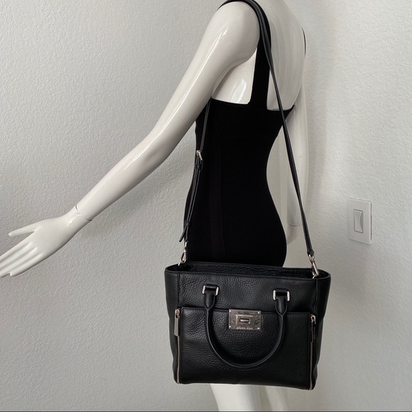 Michael Kors black Sloan Leather Tote - Picture 6 of 9
